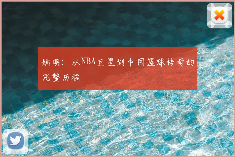 姚明:从NBA巨星到中国篮球传奇的完整历程